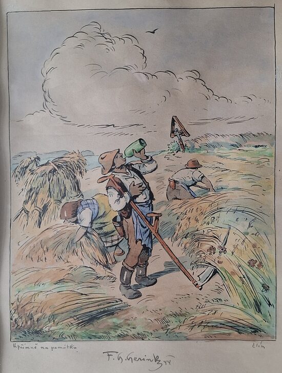 Hérink Ferdinand Hanuš: Žně