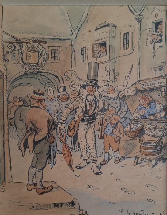 Hérink Ferdinand Hanuš: Na trhu