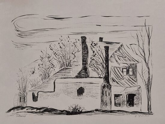 Helena Salichová: Třebovice ( cyklus Válkou poničené Slezsko)