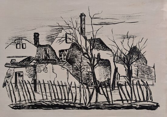 Helena Salichová: Krásné Pole ( cyklus Válkou poničené Slezsko)