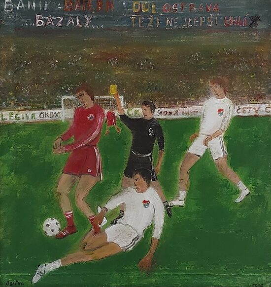 Rosťa Osička: Bayern vs Baník, Bazaly