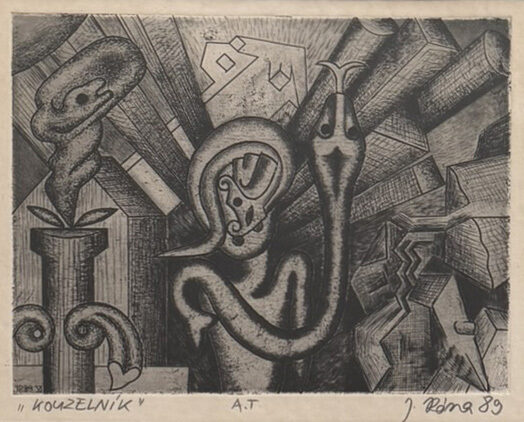 Jaroslav	Róna: Kouzelník