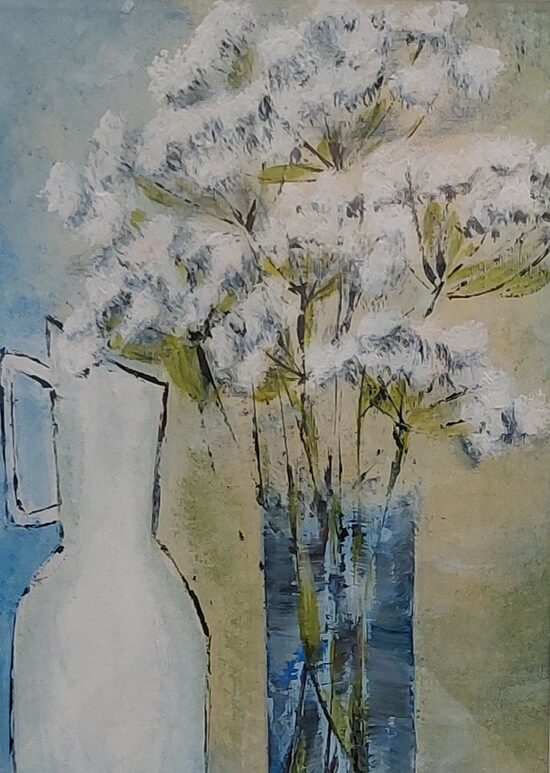 Alena Saparová: Zátiší s okolíkem