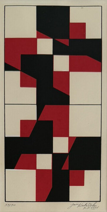 Jan	Kubíček:	6 černých čtverců