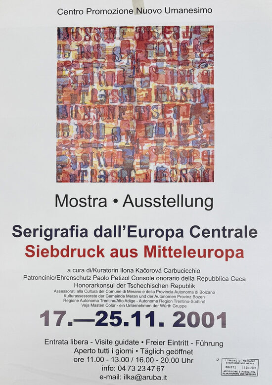 Mostra, Ausstellung - plakát