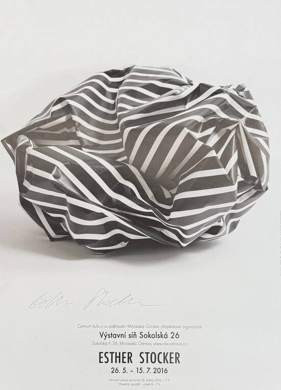 Esther Stocker - plakát