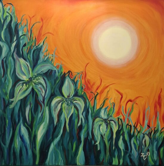 Zdeňka Rusnoková: Letní tanec v trávě