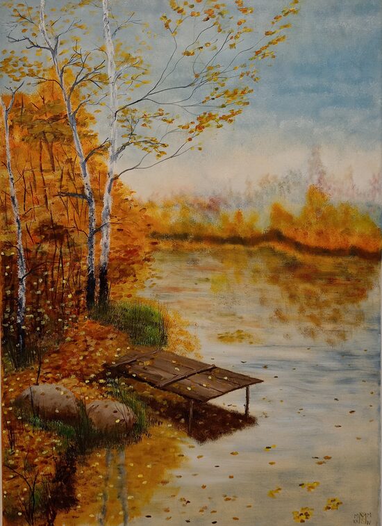 Milan Škrabánek: Rybník s molem