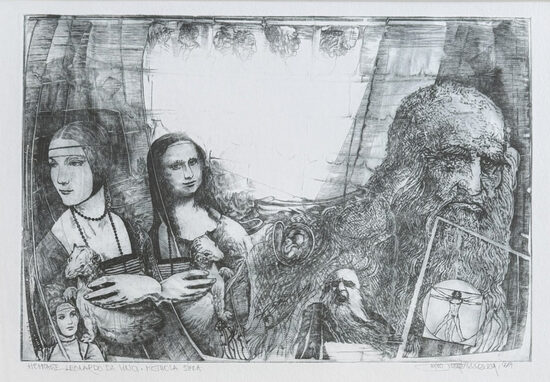 Pavel Hlavatý: Hommage Leonardo da Vinci - Mistrova šifra