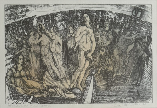 Pavel Hlavatý: Hommage S. Botticelli - Venus