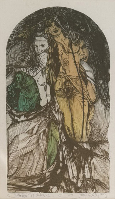 Pavel Hlavatý: Pokušení sv. Antonína