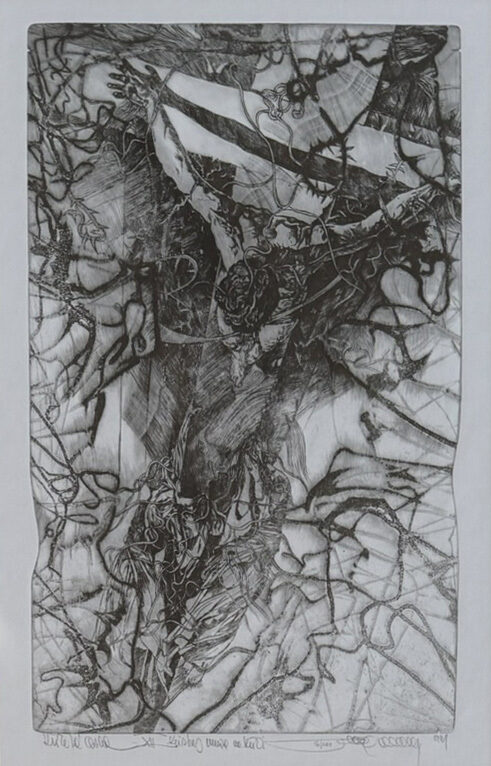 Pavel Hlavatý: Křížová cesta XII. - Kristus umírá na kříži