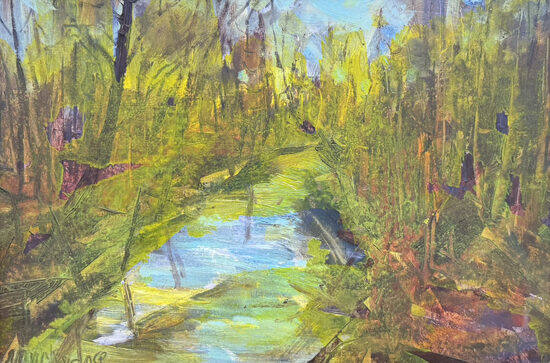 Josef Novický: Horský potok