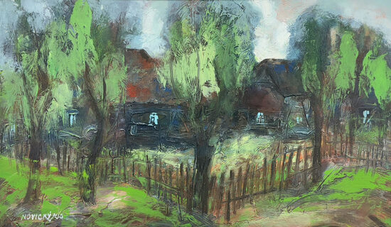 Josef Novický: Malá osada v Beskydech