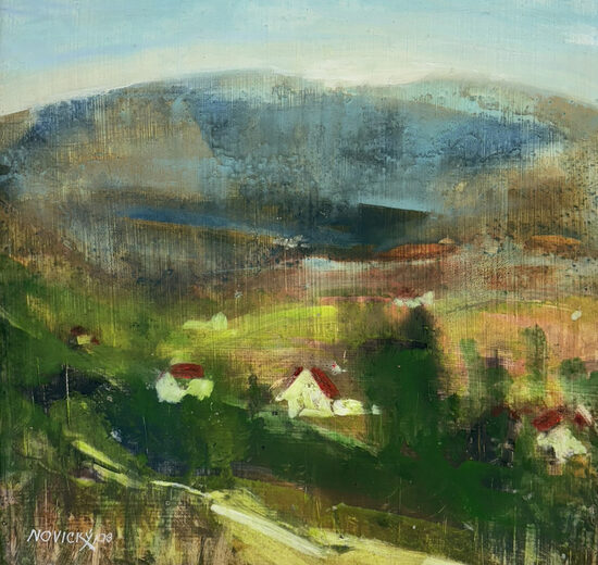 Josef Novický: Beskydská krajina