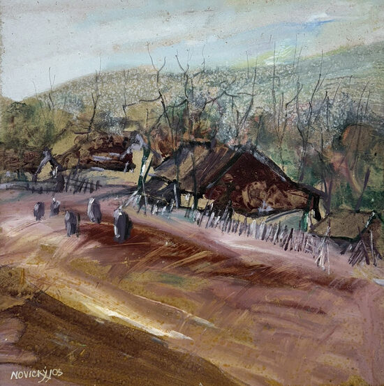 Josef Novický: Podhorská vesnička