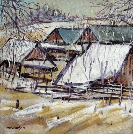 Josef Novický: Beskydská krajina II.