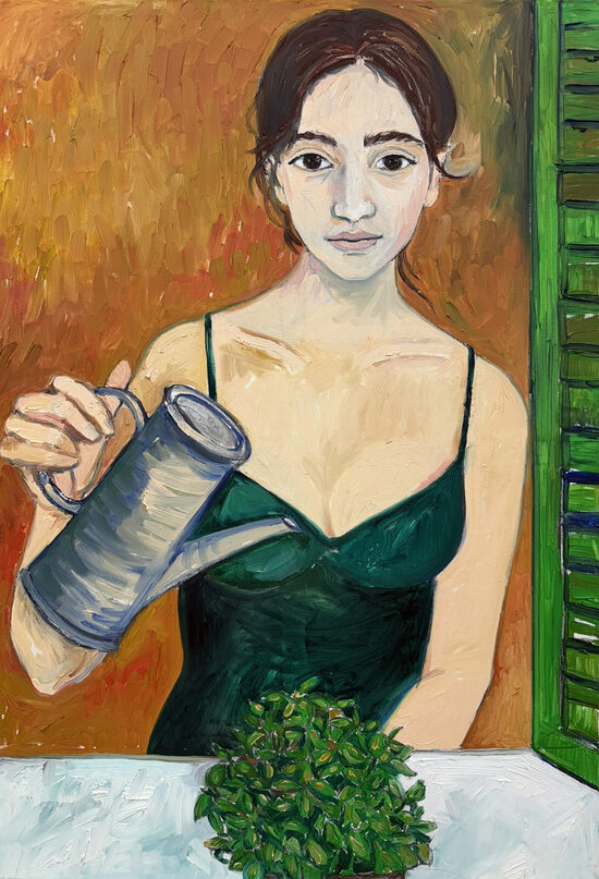 Sofia Prusali Kalliotzi: Miranda s bazalkou