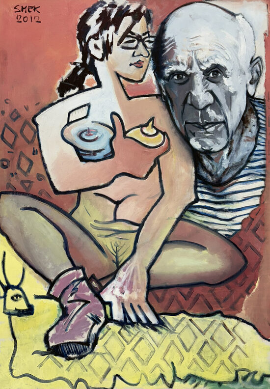 Josef Šmek: Picasso a model