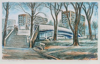 Milan Zezula: Lávka přes Ostravici