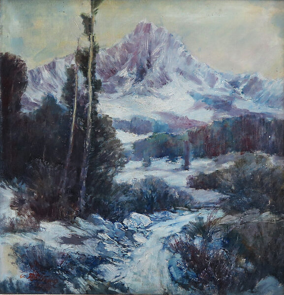 K. Rélink: Horská krajina v zimě